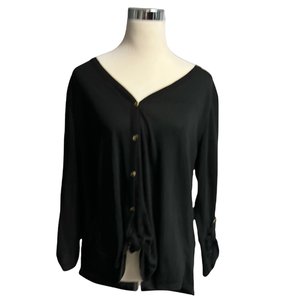 NOBO Women black long sleeve Sweater